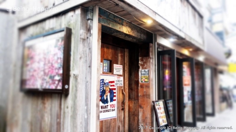 アメリカと日本の文化がミックスしたような雰囲気あるお店
