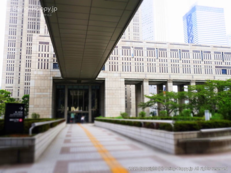 都庁にある運転免許センターへ向かう＠西新宿 東京都庁 photo by 茶子（ちゃこ）