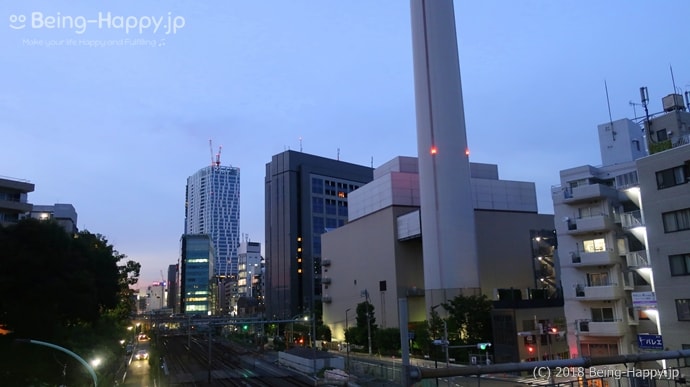 渋谷清掃工場と渋谷ブリッジ