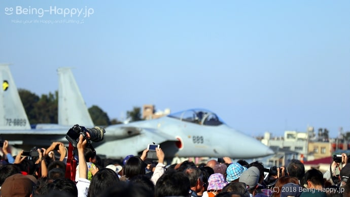 入間航空祭の混雑状況
