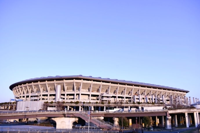 横浜国際総合競技場(日産スタジアム)の外観