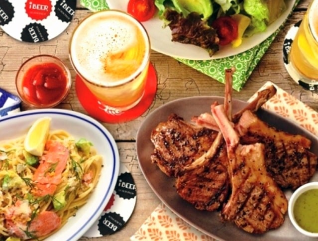 iBeer LE SUN PALMの料理