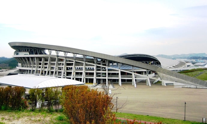 宮城スタジアムの外観