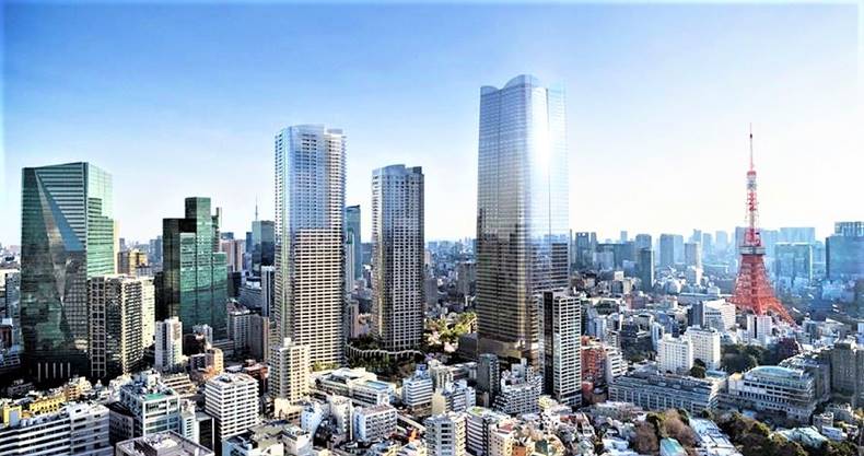 麻布台ヒルズ全景